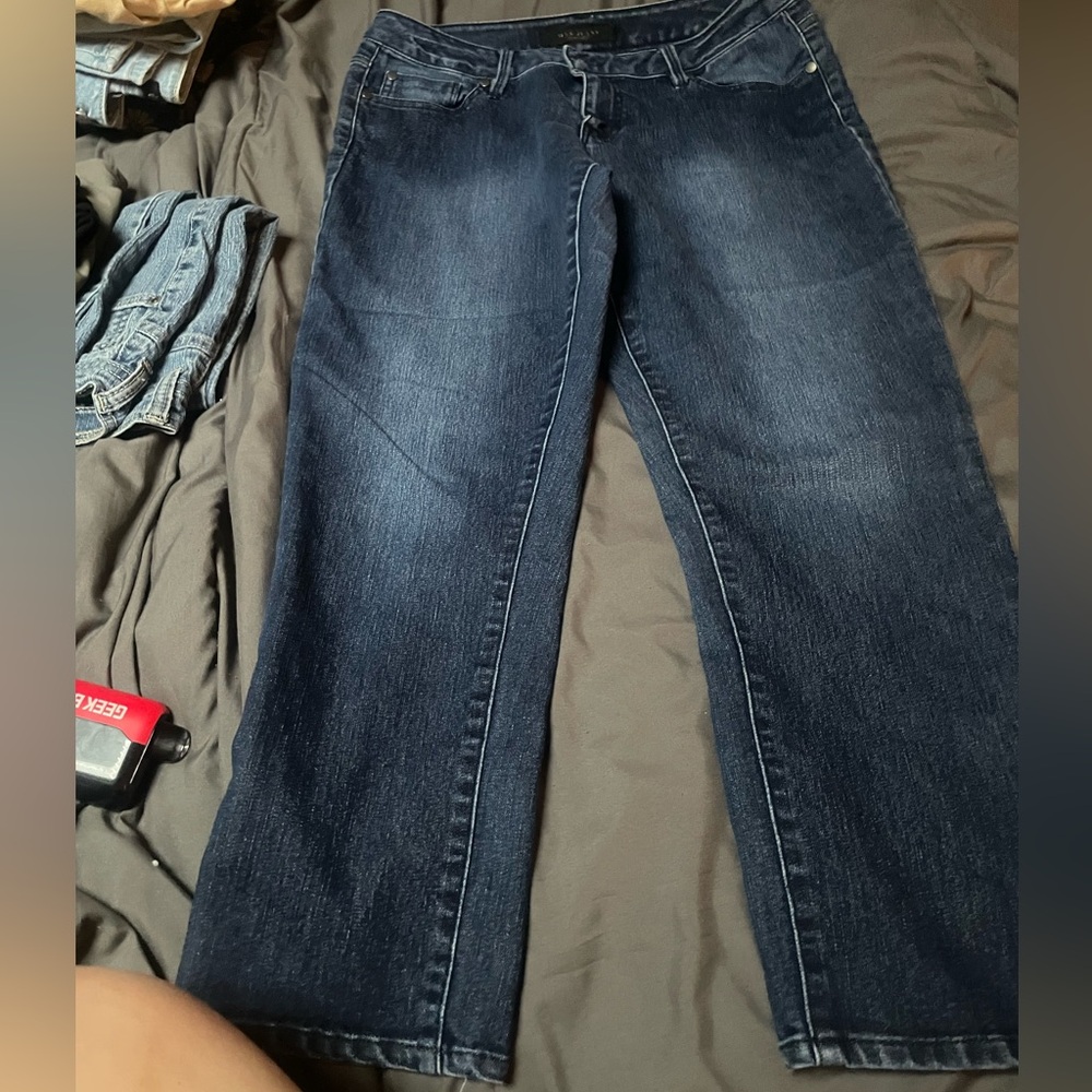 Women's Dark Blue Jeans